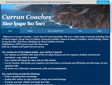 Tablet Screenshot of currancoaches.ie